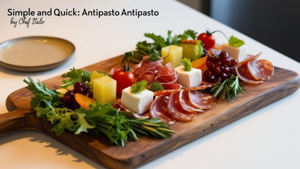 antipasti by chef italo