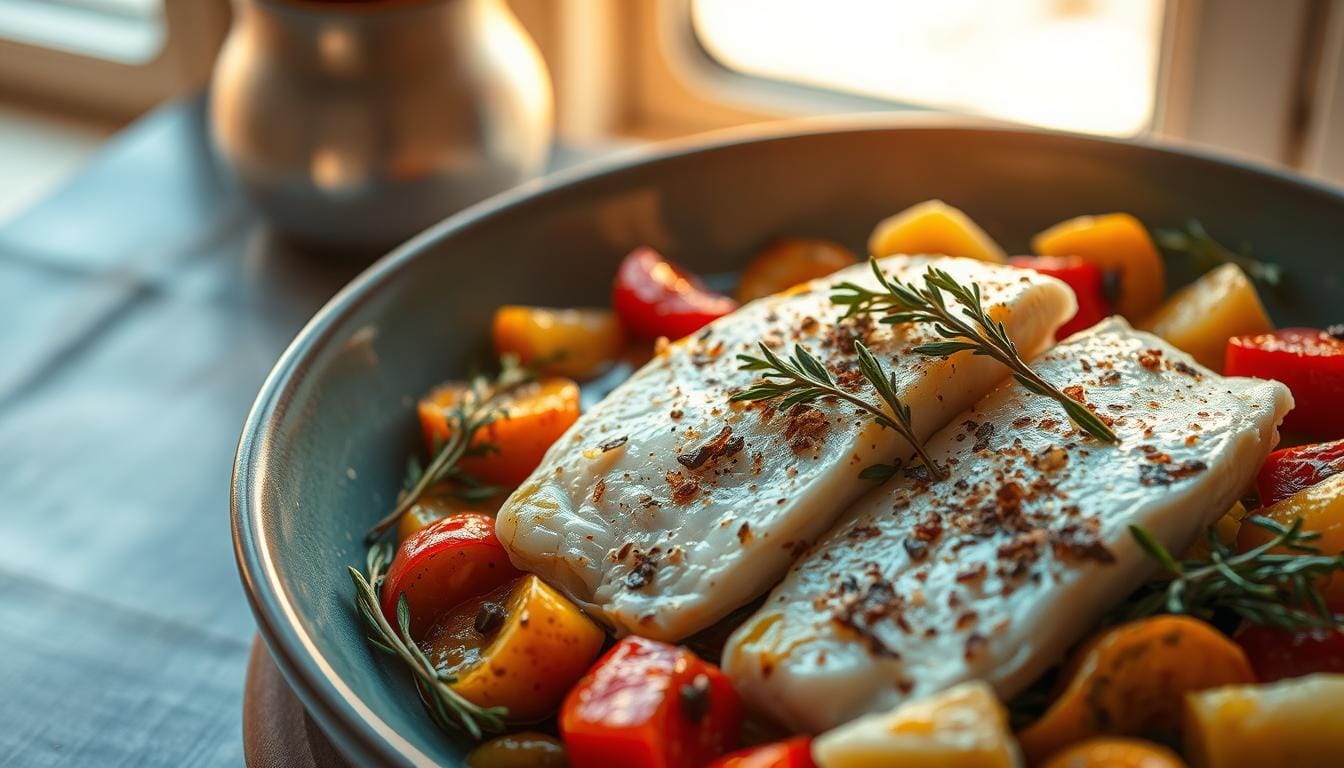 Filetti di merluzzo diète méditerranéenne