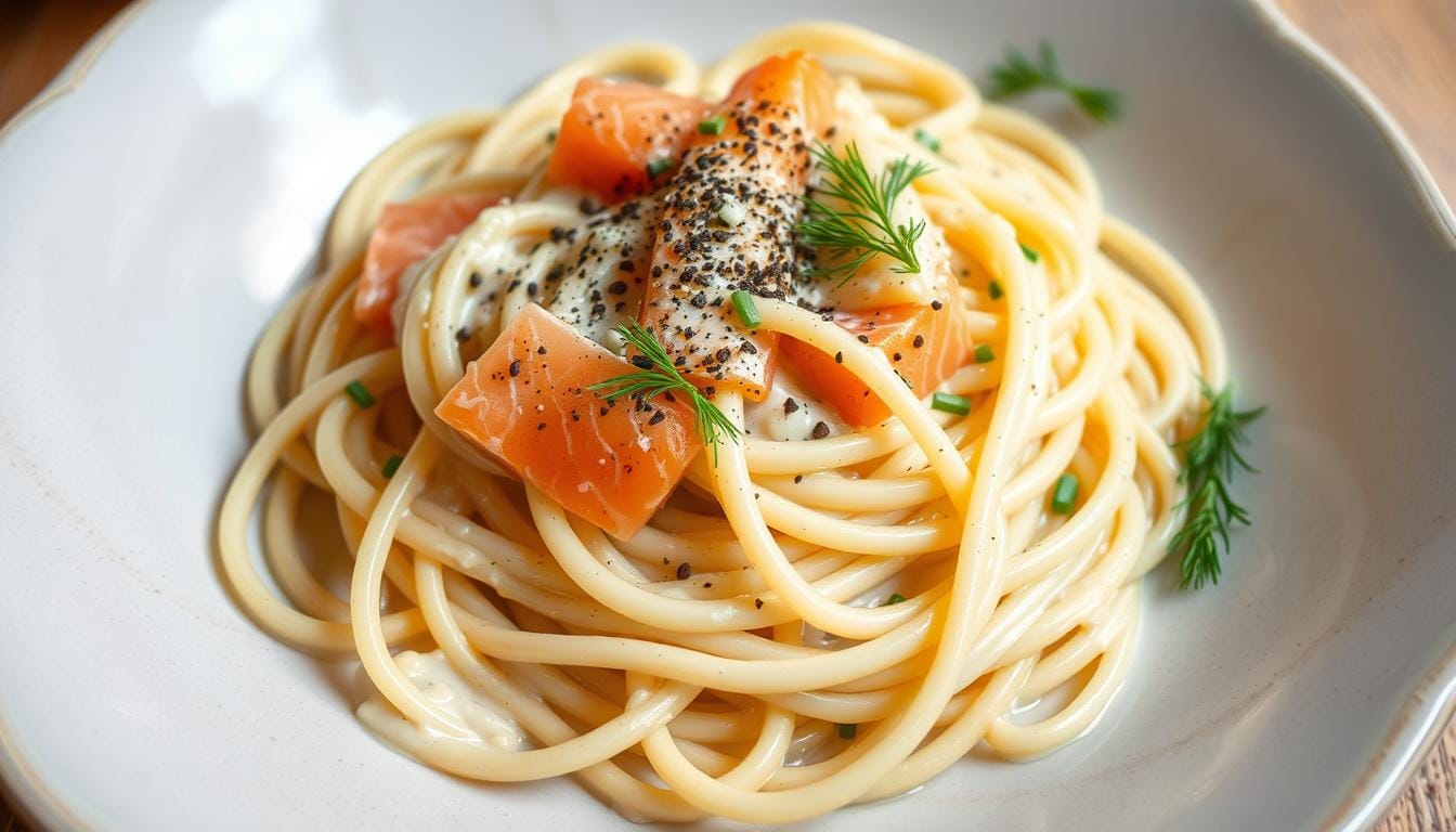 Pasta al Salmone Affumicato