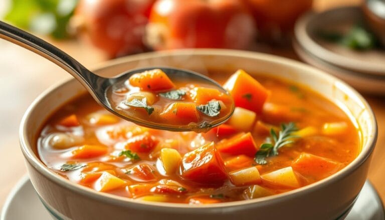 Quick and nutritious soup