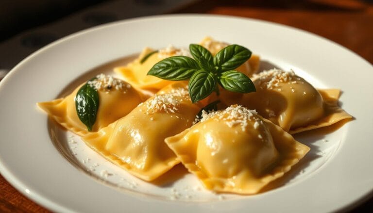 Ravioli ricotta e spinaci