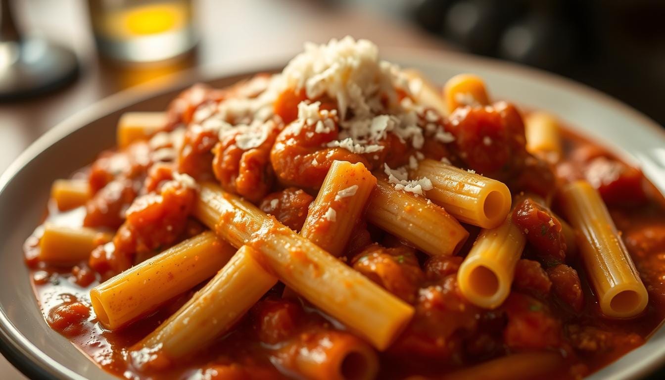Rigatoni con salsa napolitana Barilla
