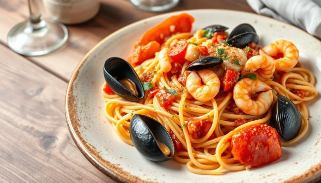 Spaghetti allo Scoglio facile