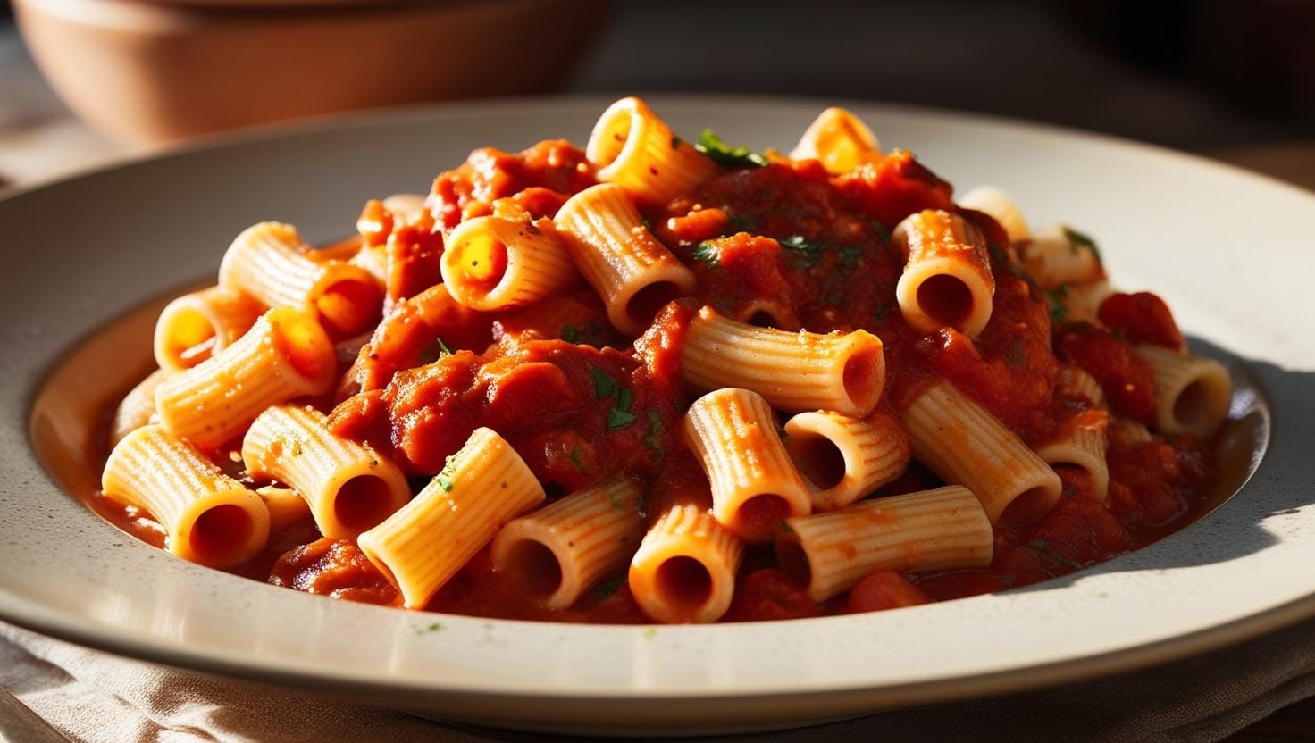 Rigatoni Con Salsa Napoletana Barilla 25 : L'Émotion