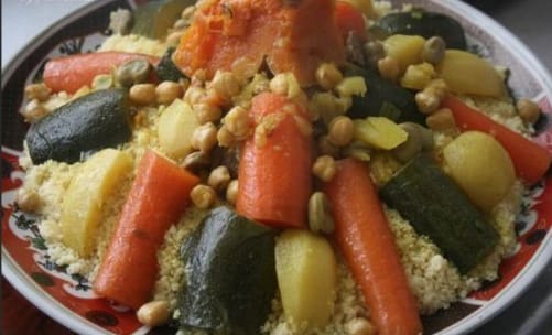 Couscous with Seven Legumes