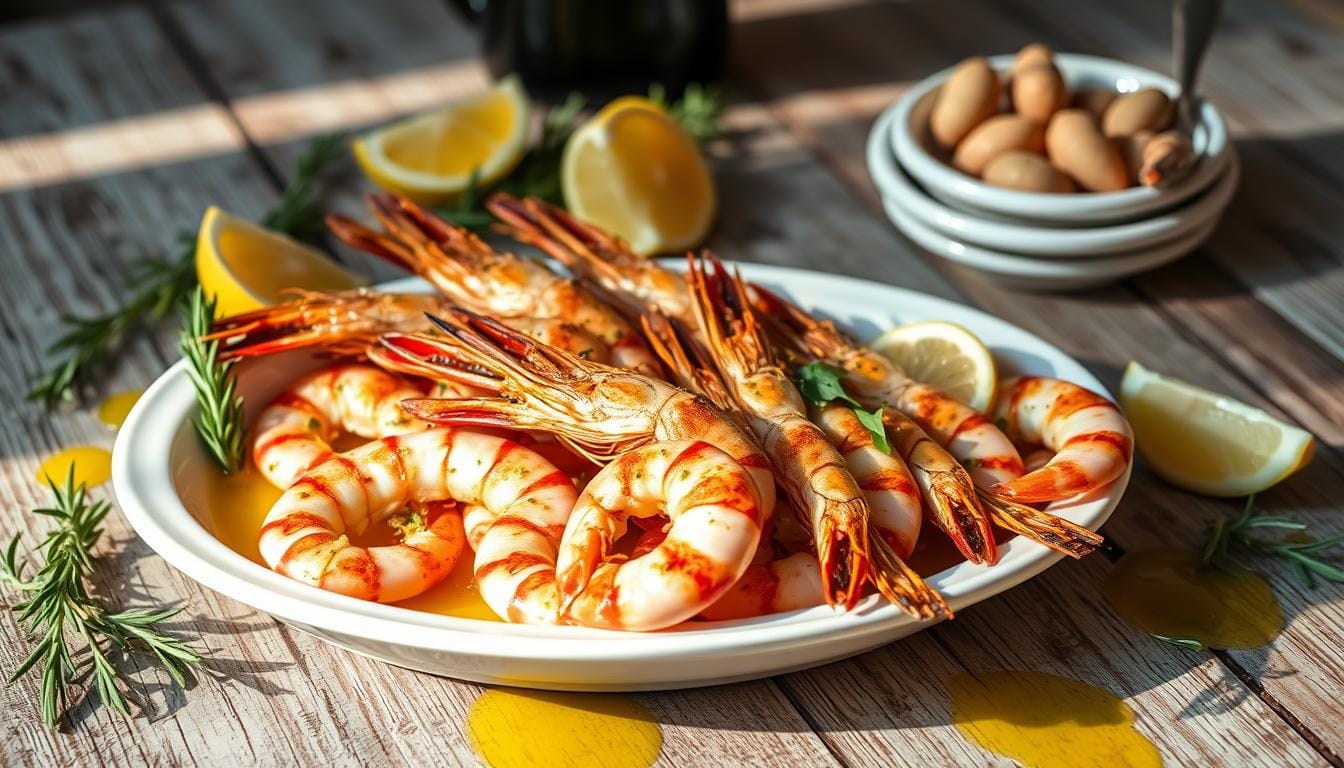 Grilled or Baked Prawns