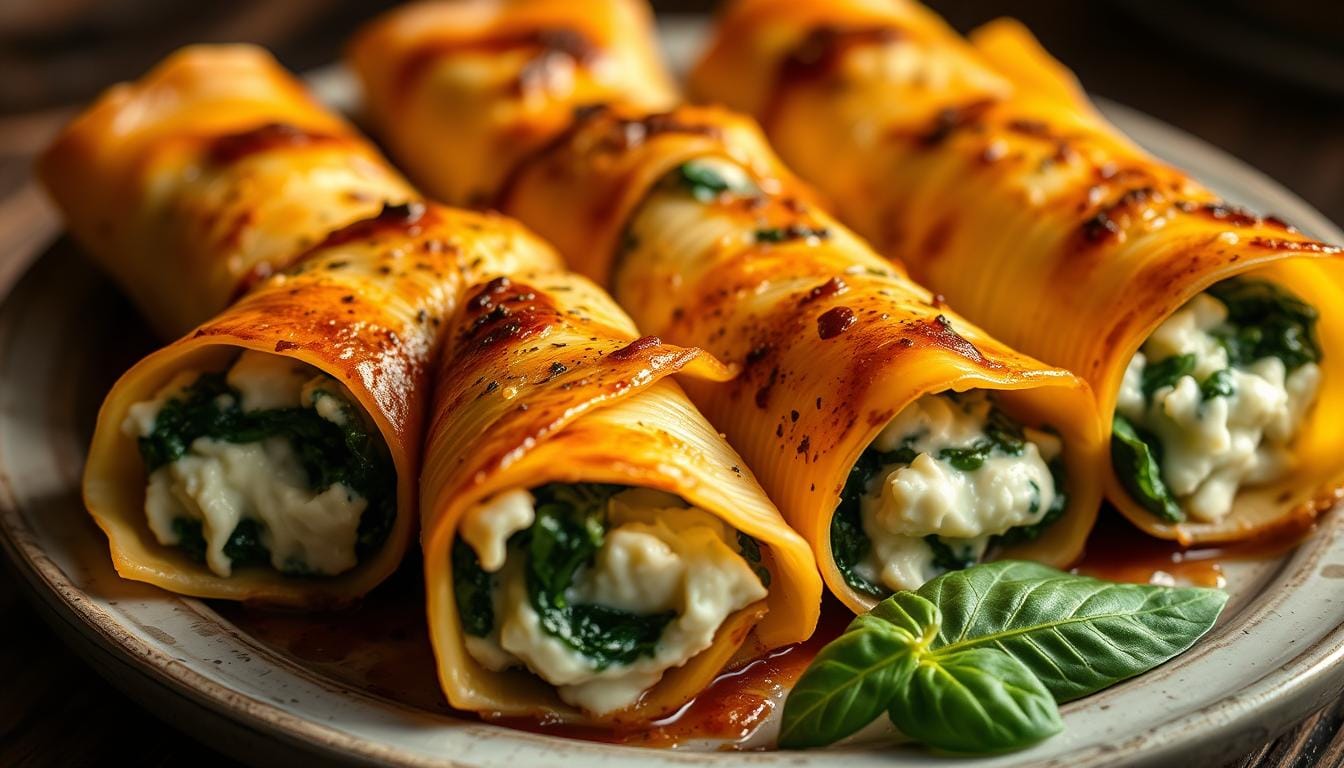 How to make Ricotta Spinach Cannelloni