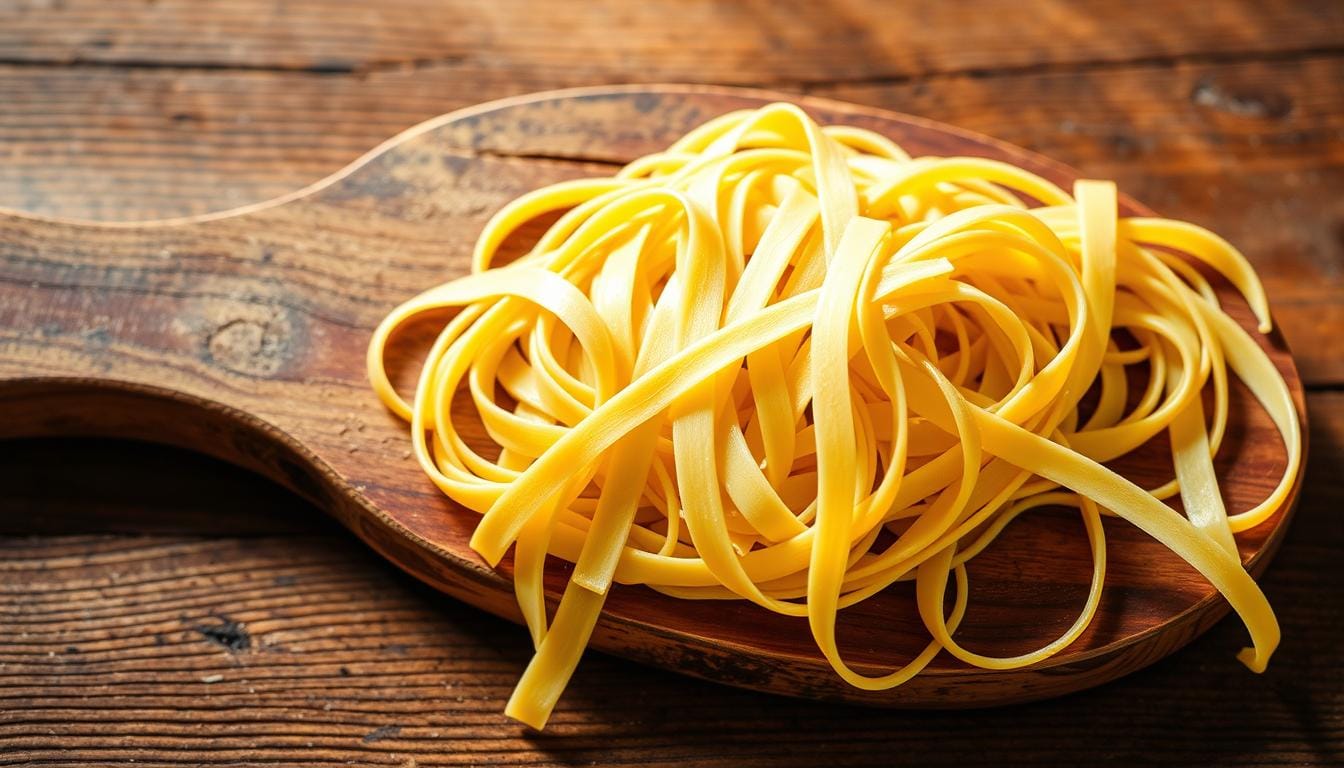 fettuccine in the Italian style
