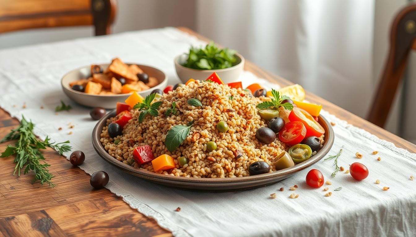 antipasto farro e orzo
